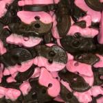 Bubs Raspberry Licorice Foam Skull