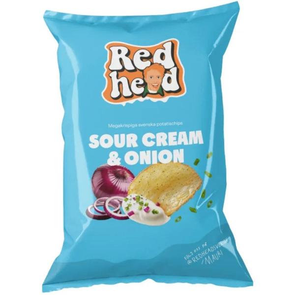 Redhead Chips Sour Cream & Onion 150G
